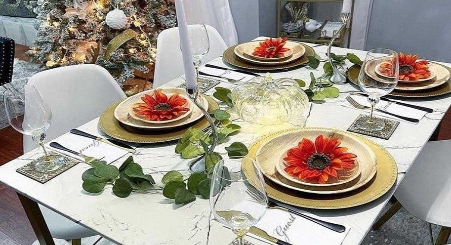 Sustainable Cheer: Eco-Friendly Christmas Tablescape Delights