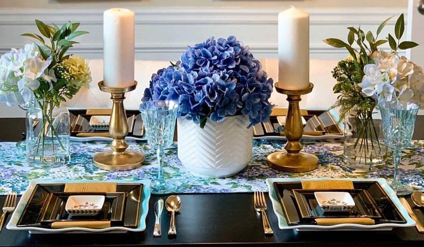 How to Set a Spring Floral Tablescape?