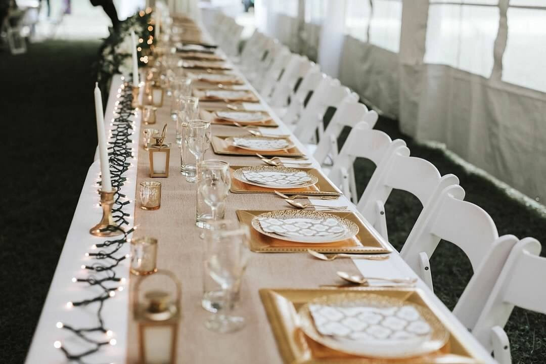 A Beautifully Set Table: Inspiration for an Elegant Wedding Reception