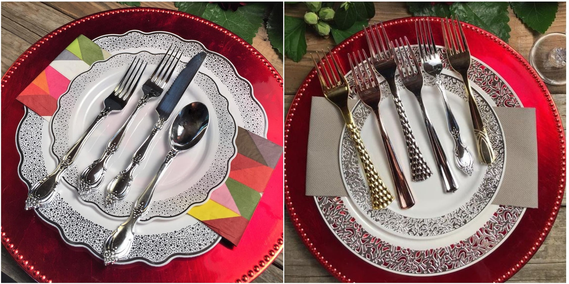 Easy Cleanup, Elegant Style: Must-Have Disposable Partyware for Christmas