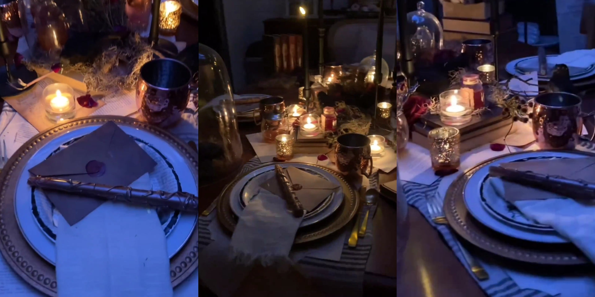 A Feast Fit for Wizards: Harry Potter Halloween Table Inspiration