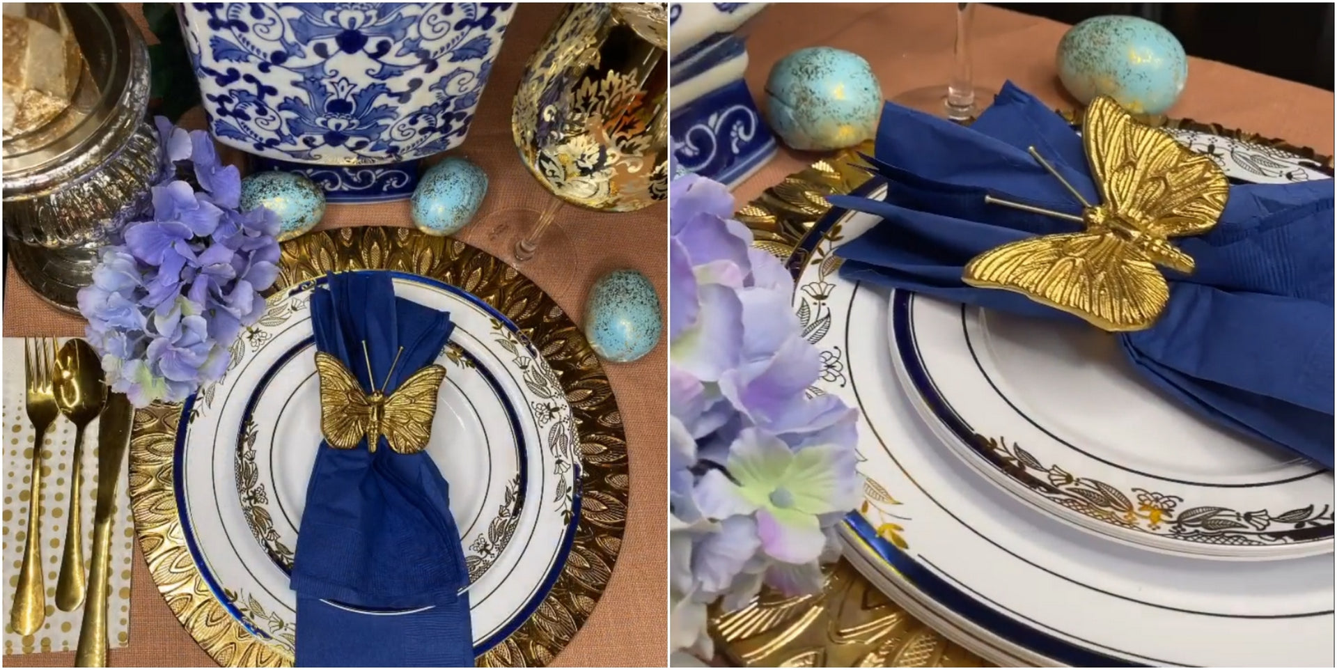 Opulent Easter Elegance: A Luxurious Tablescape Affair