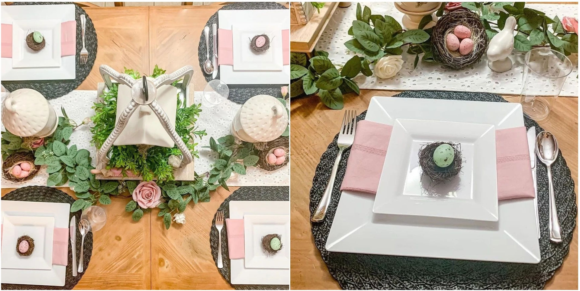 Sophisticated Spring: Stylish Easter Tablescape Inspiration