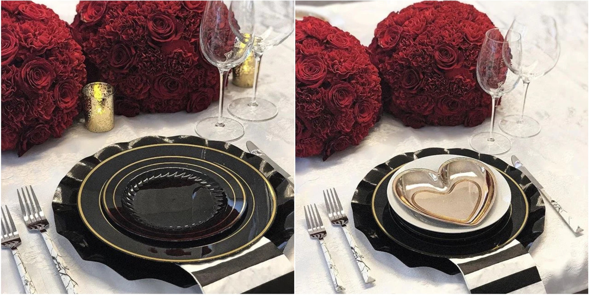 Dining in Love: Elegant Valentine's Day Tablescape Ideas