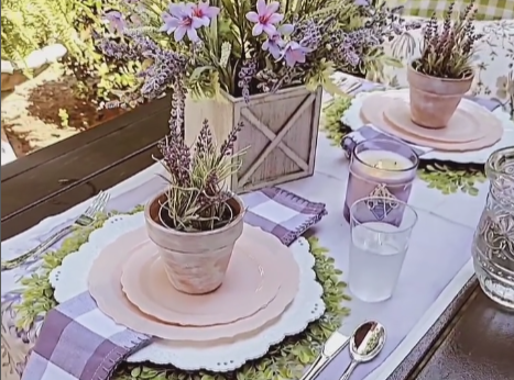 Effortlessly Chic: Styling an Outdoor Tablescape with French Country Flair