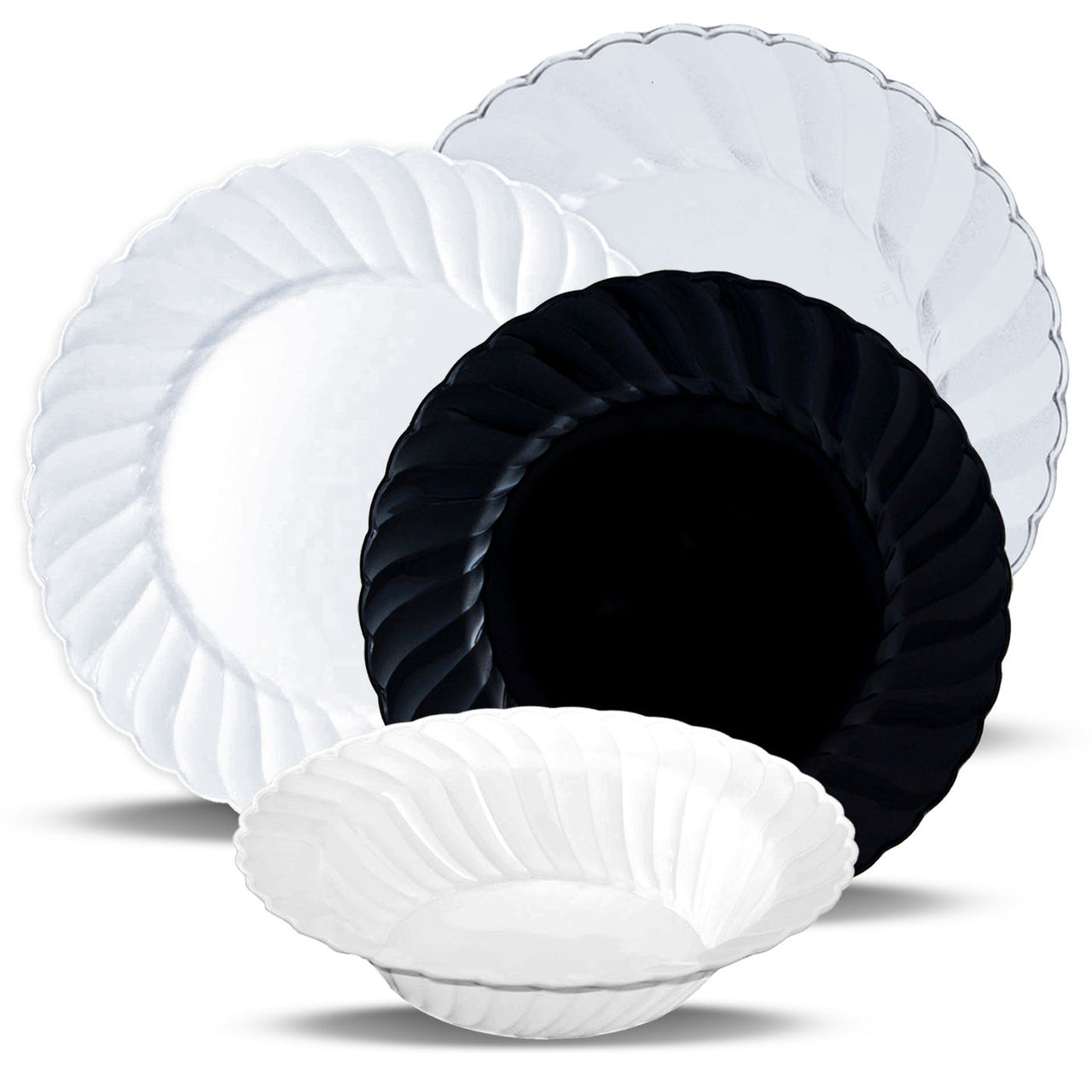 Flaired Collection | Plastic Dinnerware | Smarty Had A Party