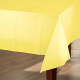 Mimosa Rectangular Disposable Plastic Tablecloths (54" x 108")