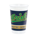 University of Notre Dame Plastic Disposable Tall Iced Tea Cups (20 oz.)