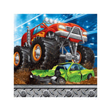 Monster Truck Rally Paper Beverage Napkins