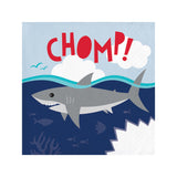 Shark Party BKF Paper Beverage Napkins