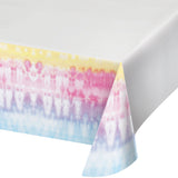 Tie Dye Party Paper Tablecloths (54" x 102")