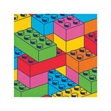 Block Bash Paper Beverage Napkins