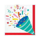 Hats Off Birthday Paper Beverage Napkins