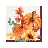 Fall Feast Paper Beverage Napkins