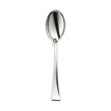4-inch shiny metallic silver mini plastic tasting spoons, great for sampling ice cream, appetizers, and gourmet dishes