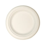 7" Disposable Bagasse Plates
