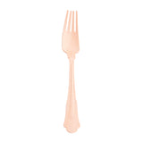 7.5-inch Silhouette birch wood disposable dinner forks, case of 600