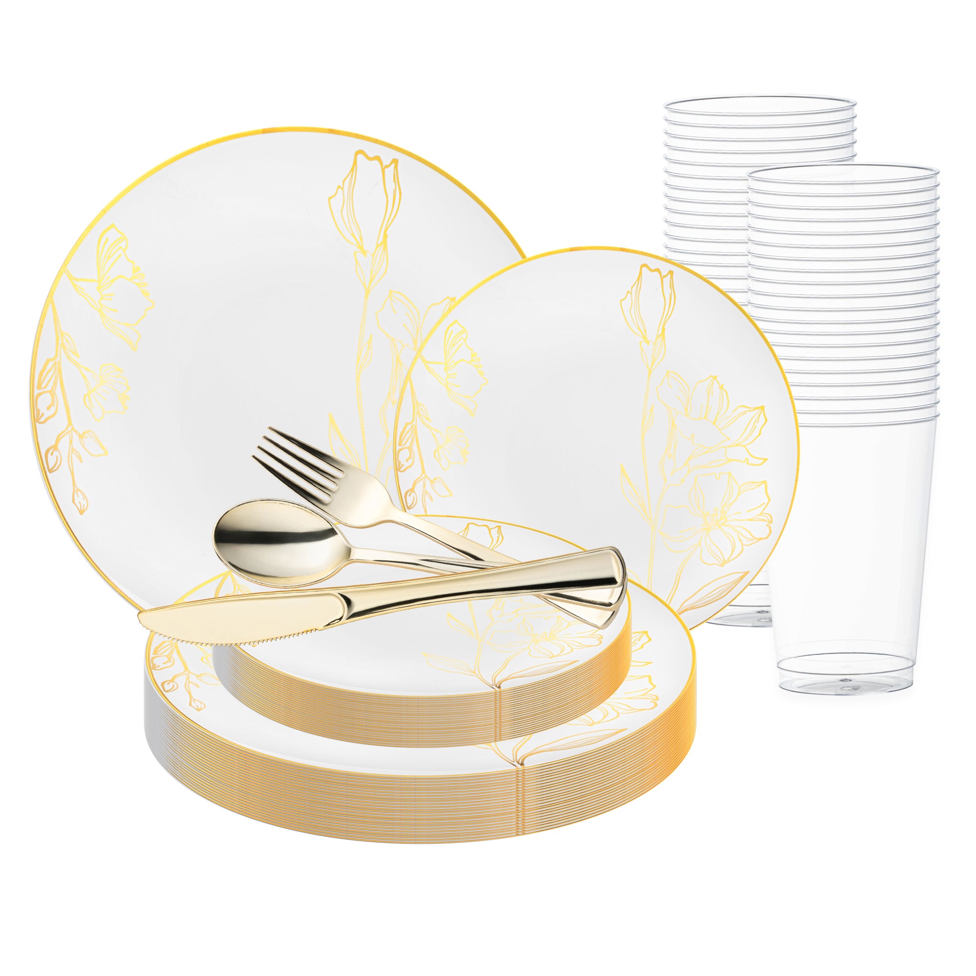 Disposable dinnerware for weddings best sale