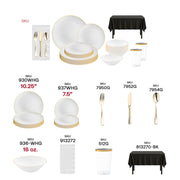 BPA-free Traditions Set ensures worry-free entertaining with stylish, disposable elegance