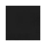 Black velvet paper beverage napkin, 10x10 inches, elegant cocktail design, sold in a 600-pack.