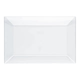 Clear Rectangular Plastic Dessert Plates