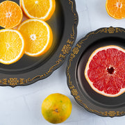 Comprising 120 dinner plates and 120 salad plates, this set offers the perfect amount for large gatherings or intimate events