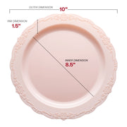 Crafted from recyclable, BPA-free plastic, this disposable dinnerware offers an eco-friendly and safe choice for your events.