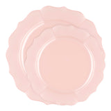 Elevate your celebration with the Pearl Pink Lotus Plates, perfect for adding charm and grace to any stylish tablescape