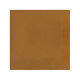 Glittering gold paper cocktail napkins, 10" x 10", soft, absorbent, and stylish, ideal for serving drinks and appetizers