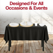 Gold-trimmed cutlery and 6 oz dessert bowls add polish to your party while keeping things simple