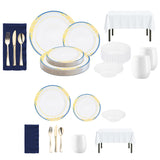 Independence Elegance Set includes all essentials for upscale events with effortless style.