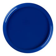 Light Blue Flat Round Disposable Plastic Appetizer/Salad Plates (8.5") Secondary | Smarty Had A Party