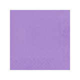 Luscious lavender paper cocktail napkins, 10" x 10" unfolded, ideal for beverages and events, case of 600