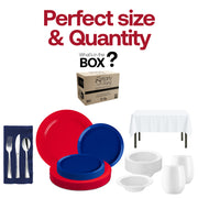 Recyclable and BPA-free pieces let you host responsibly without losing the fun