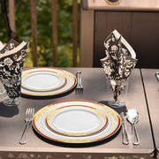 SKU 640BGVP, Salad Plate 7.5" and Dinner Plate 10.25", offering ideal sizes for your next event