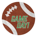 Tailgate Time Game Day Round Disposable Paper Dessert Plates (7")