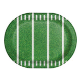 Game Time Oval Field Dinner Paper Plates (9.25" x 12")