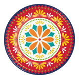 Fiesta Pottery Round Disposable Paper Dessert Plates (7")