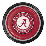 Univ of Alabama Round Disposable Paper Dinner Plates (9")