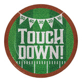 Tailgate Time Round Disposable Paper Dinner Plates (9")