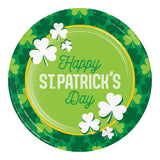 Irish Wishes Round Disposable Paper Dinner Plates (9")
