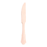 Silhouette birch wood eco-friendly disposable dinner knives, 8 inches, pack of 600 – Sturdy and compostable wooden knives, perfect for sustainable dining.