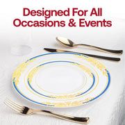 Suitable for both intimate dinners and large events, combining style and practicality effortlessly.