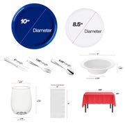 Whether it’s a family BBQ or a military celebration, this set suits any Americana event.