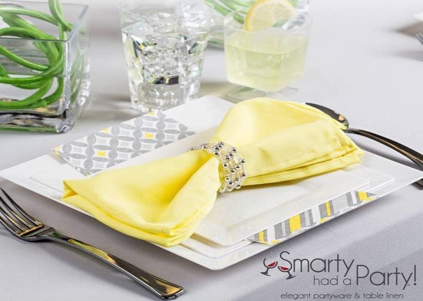 Golden Elegance: Yellow Wedding Table Decor Inspiration