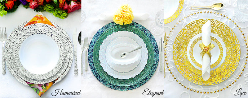 How to Choose Plastic Plates for Formal Events?