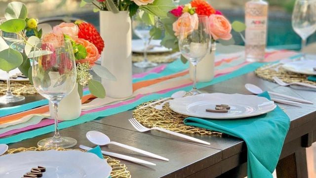 Impressive Garden Party Tablescape