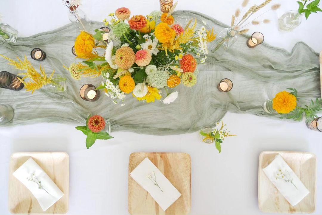 Rustic Elegance: Eco-Friendly Fall Wedding Inspiration