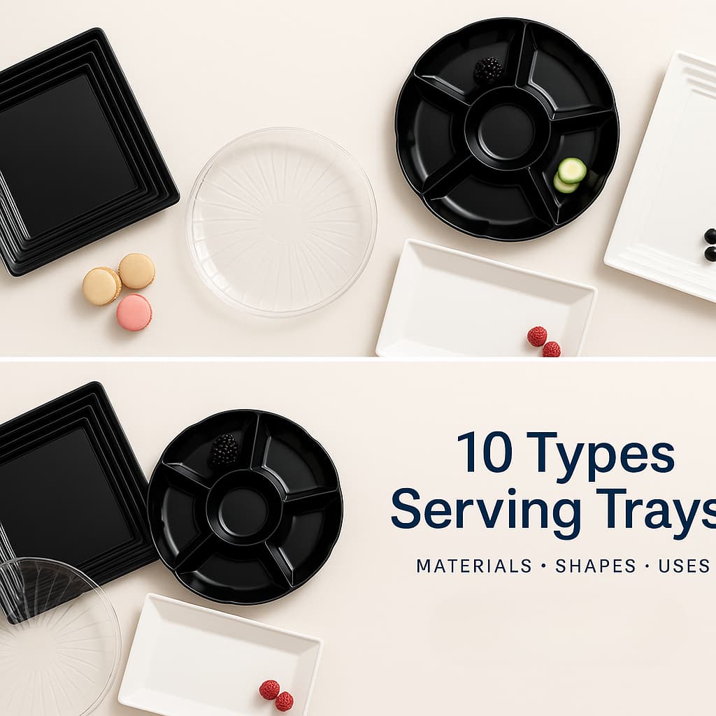 types of serving trays