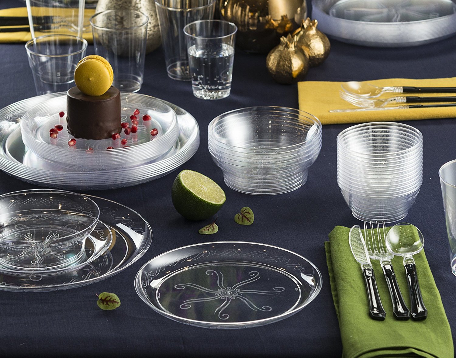 Serving Elegance: Unveiling the Allure of Clear Plastic Dinnerware